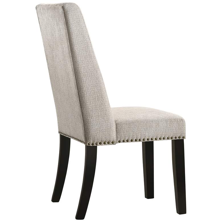 Image 6 Lauren Fawn Velvet Fabric Dining Chairs Set of 2 more views