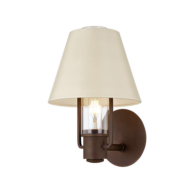 Image 2 Lauren Liess x Troy Lighting Kindle 12.75' Wall Sconce Brz