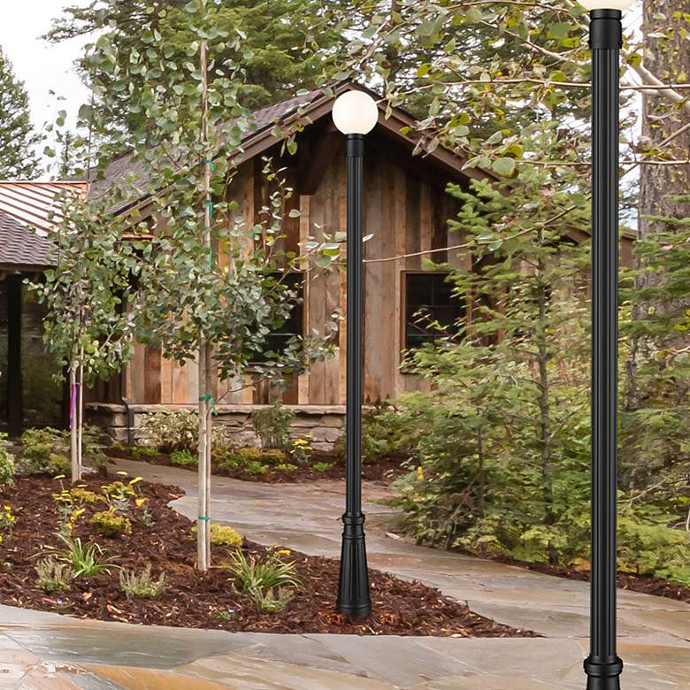 Image 1 Laurent 1 Light Outdoor Post Mounted Fixture