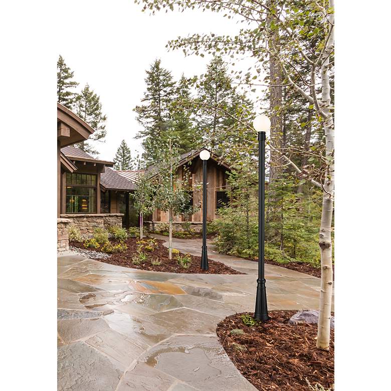 Image 3 Laurent 1 Light Outdoor Post Mounted Fixture more views