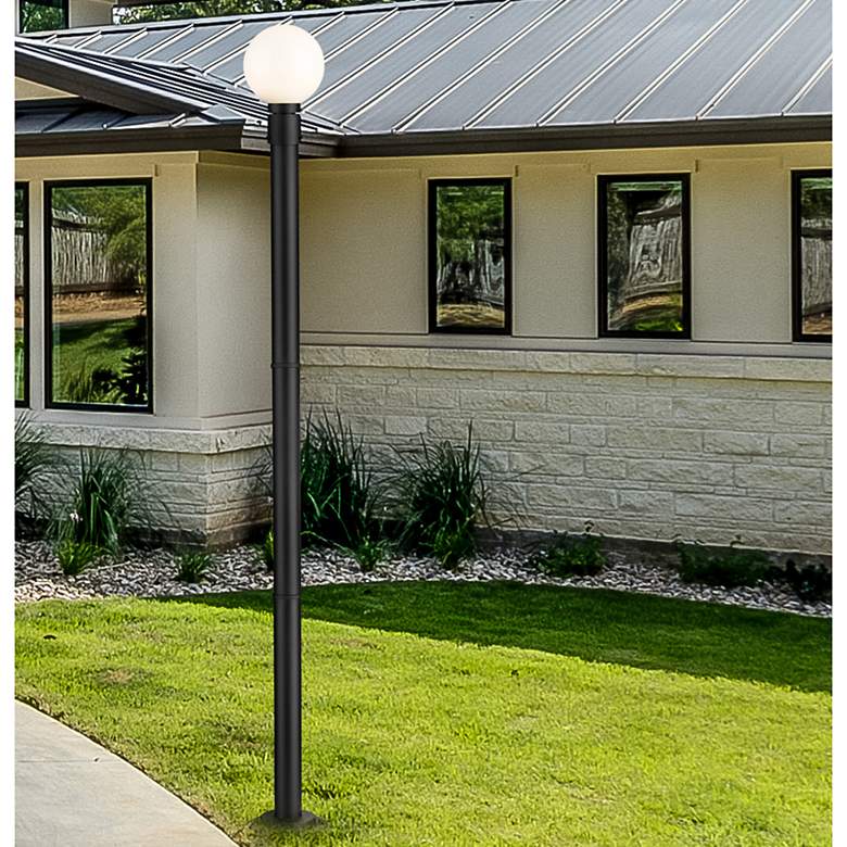 Image 1 Laurent 1 Light Outdoor Post Mounted Fixture