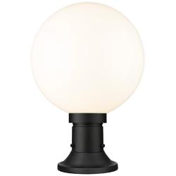 Laurent 17 3/4" High Black Outdoor Pier Light w/ Round Base