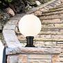 Thumbnail1 of Laurent 17 3/4"H Black Square Base Outdoor Pier Mount Light