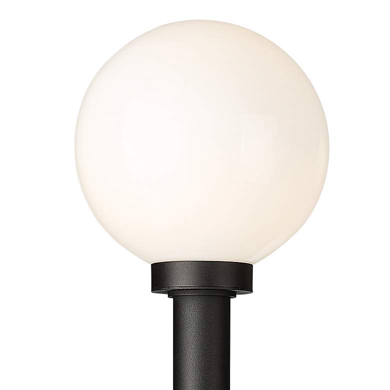 Image 2 Laurent 18" High Black Metal 3-Light Outdoor Post Light more views