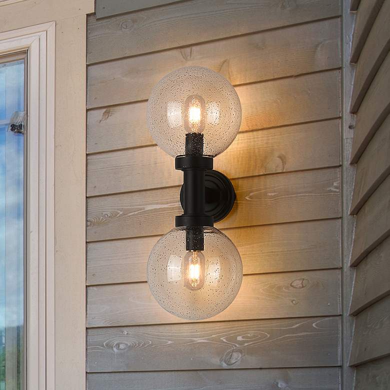 Image 1 Laurent 2 Light Outdoor Wall Sconce