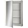 Laurent 20" Wide 1-Door LED Mirror Bath Wall Cabinet