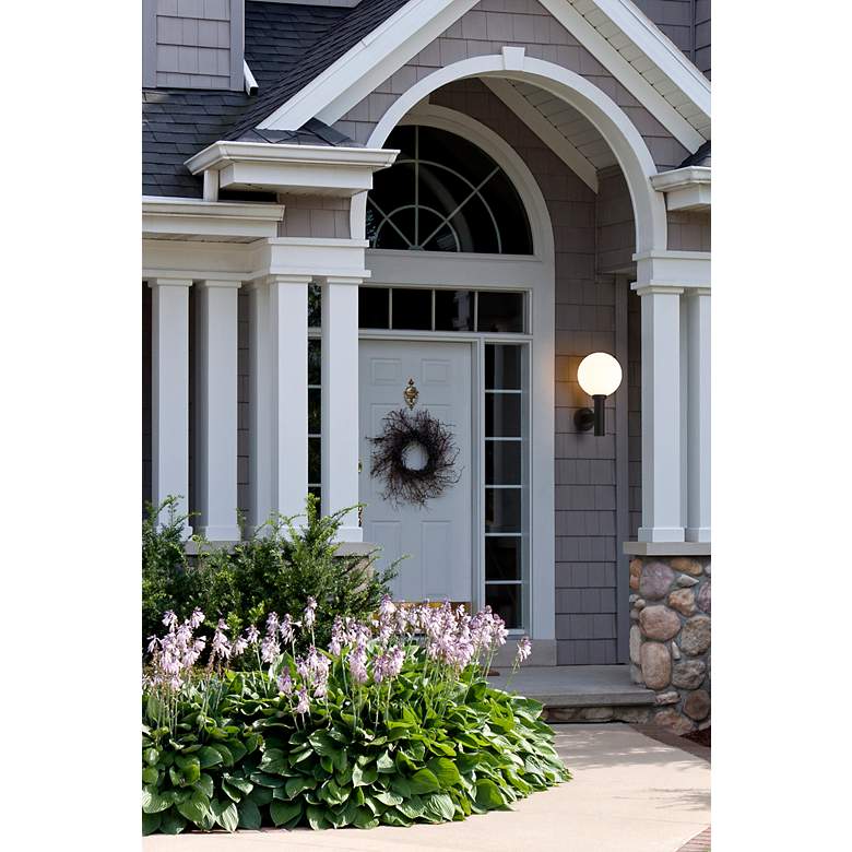 Image 5 Laurent 22 1/2" High Black Outdoor Wall Light more views