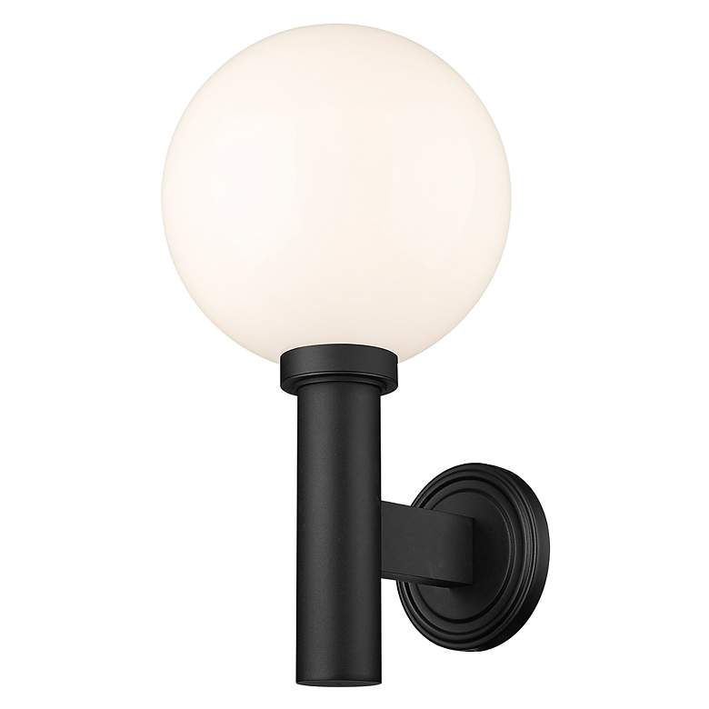 Image 7 Laurent 22 1/2" High Black Outdoor Wall Light more views
