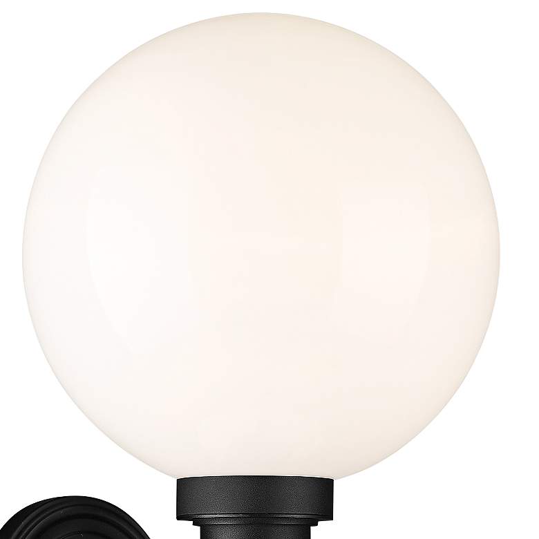 Image 4 Laurent 30" High Black 2-Light Outdoor Wall Light more views