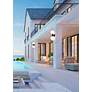 4_Laurent 30" High Black 2-Light Outdoor Wall Light more views