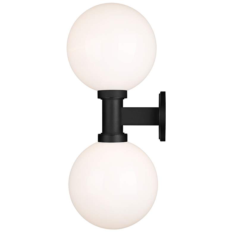 Image 7 Laurent 30" High Black 2-Light Outdoor Wall Light more views