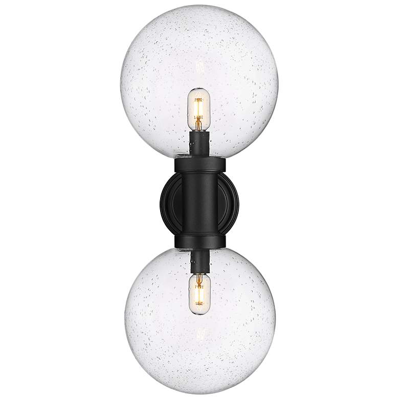 Image 7 Laurent 30"H Black 2-Light Outdoor Wall Light w/ Clear Glass more views