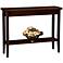 Laurent 38" Wide Solid Wood Hall Stand Table 