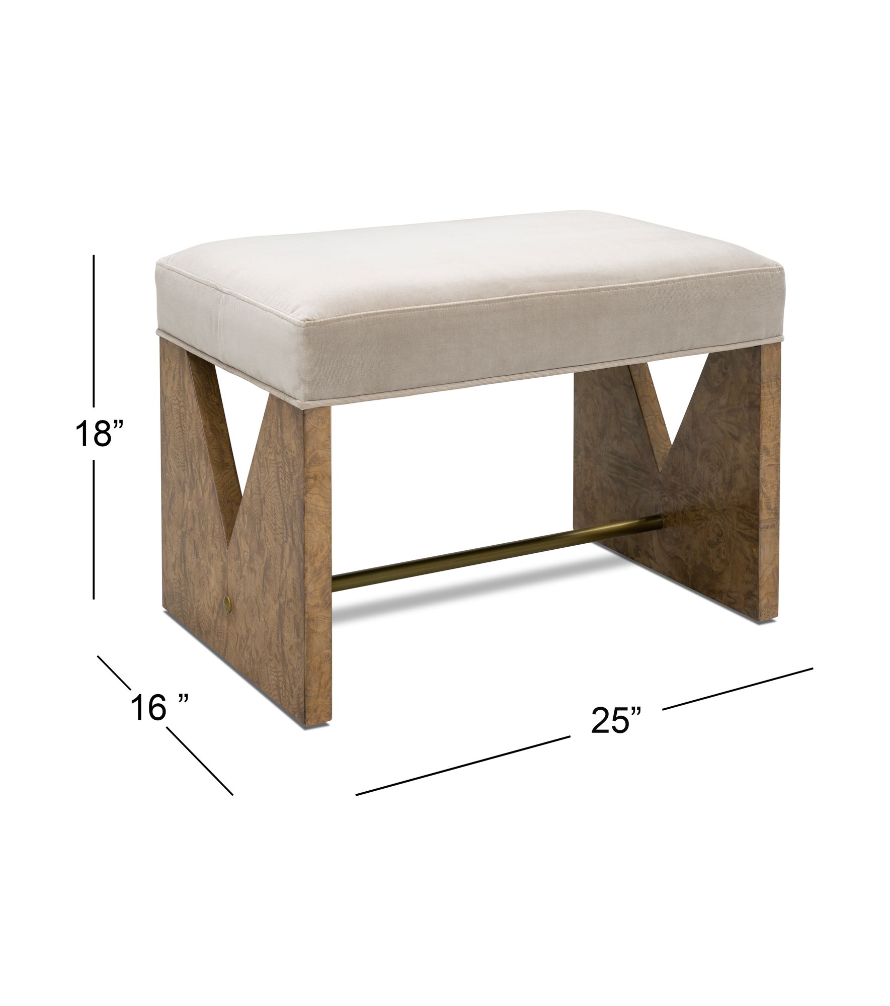 Image 4 Laurent Accent Stool more views