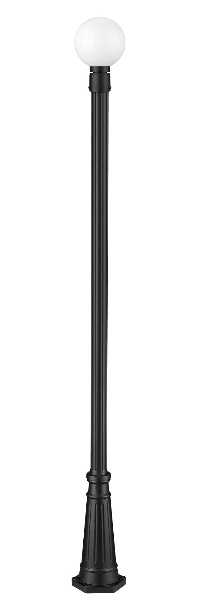 Laurent by Z-Lite Black 105.5 inch 1 Light Outdoor Post Mounted Fixture