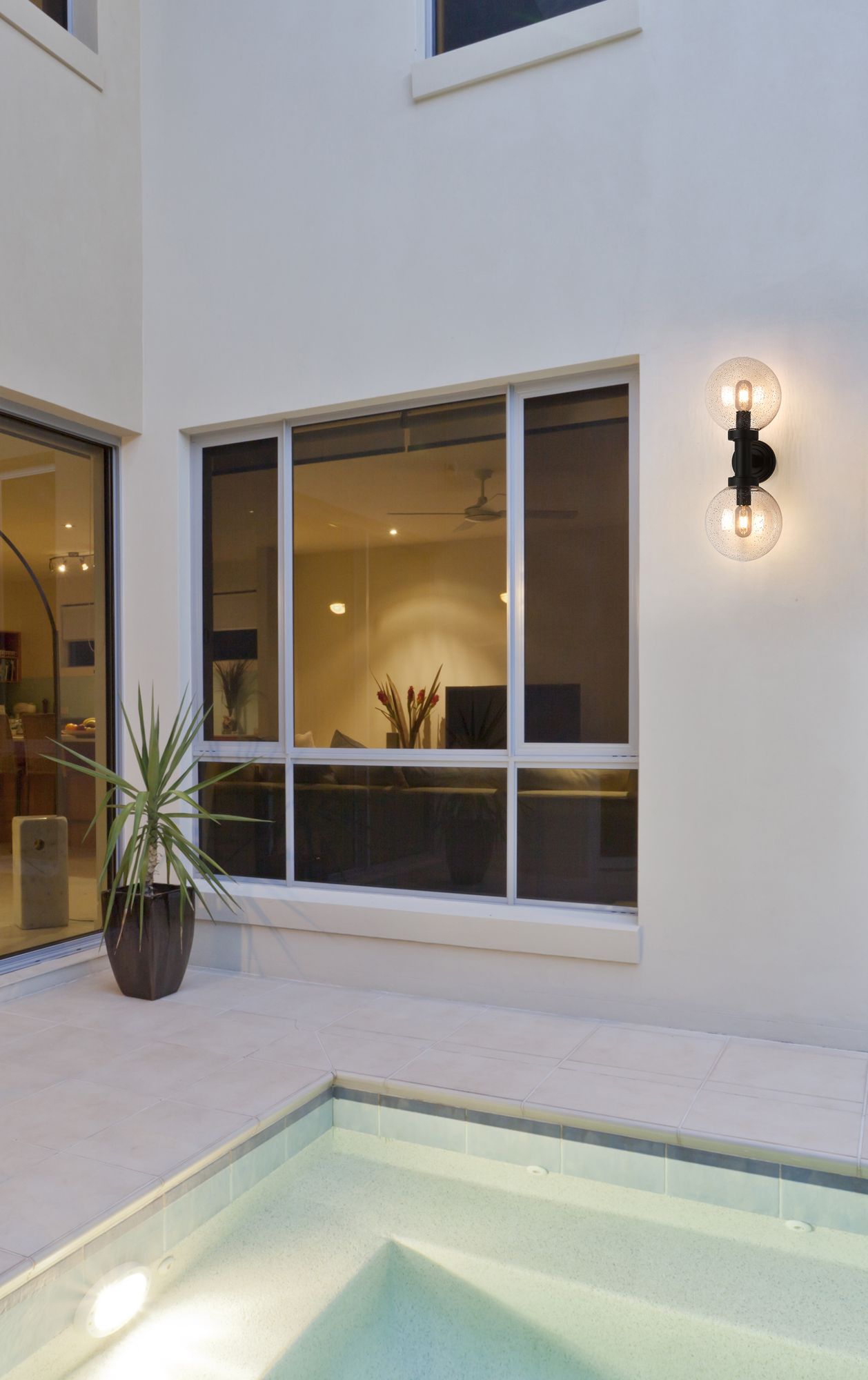 Image 3 Laurent by Z-Lite Black 21 inch 2 Light Outdoor Wall Sconce more views