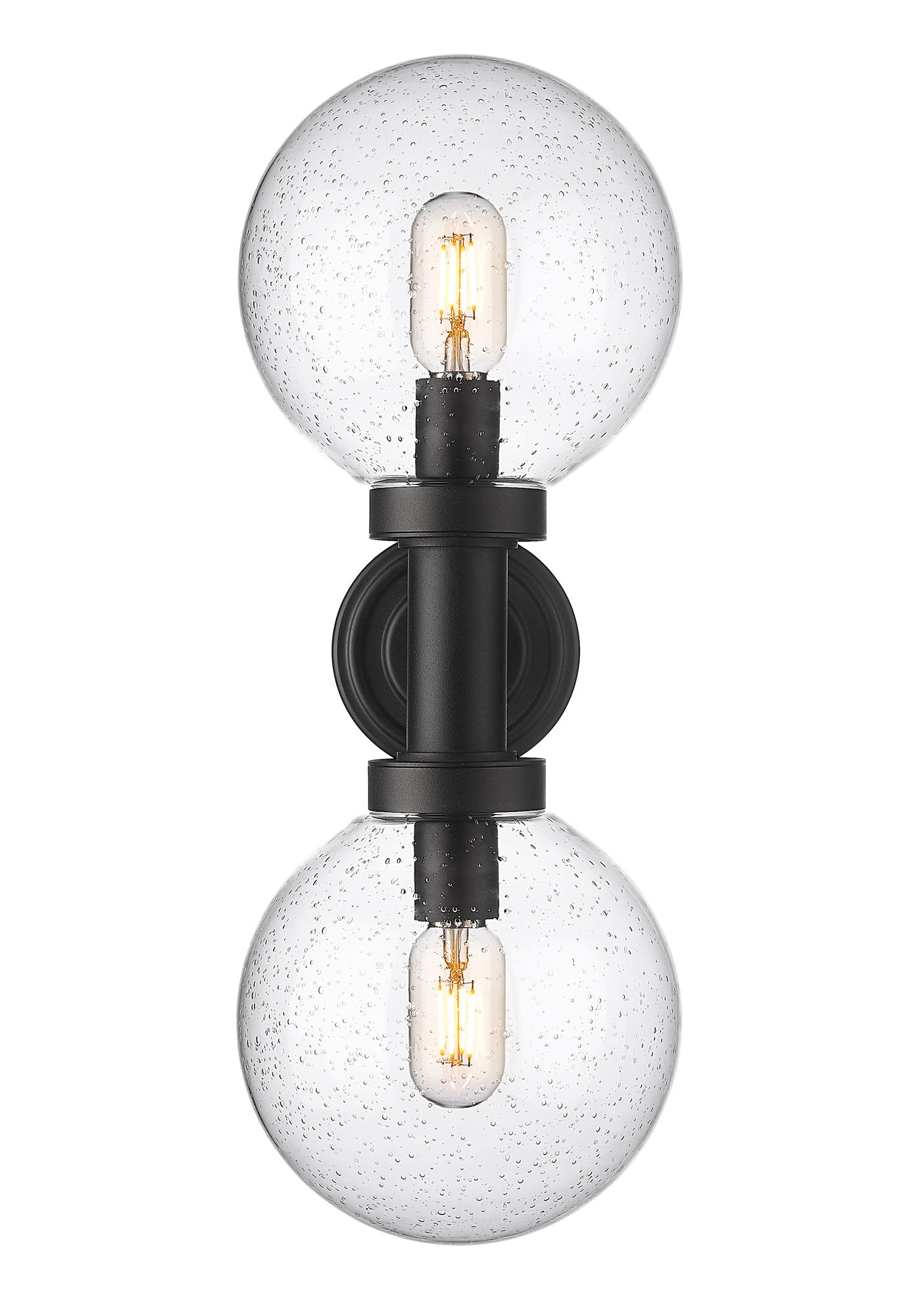 Image 5 Laurent by Z-Lite Black 21 inch 2 Light Outdoor Wall Sconce more views