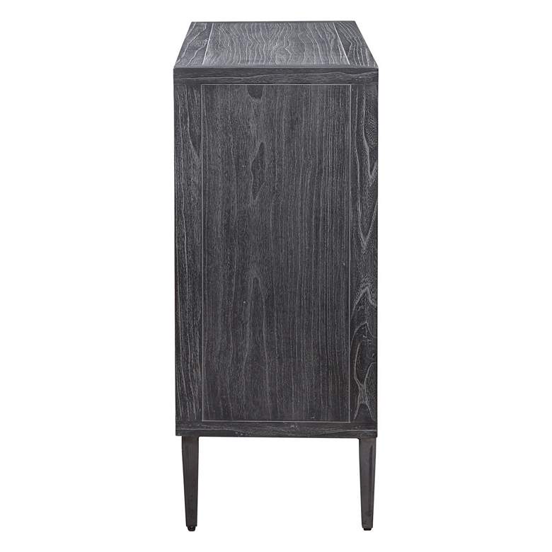 Image 5 Laurentia 36 1/2" Wide Black and Gray 2-Door Accent Cabinet more views