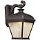 Lauriston Manor 15 3/4" High Bronze LED Outdoor Wall Light