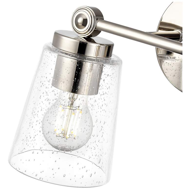 Image 6 Lauryn 13.5" Wide 2-Light Vanity in Polished Nickel more views