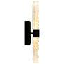 2_Lava 20" High Black LED Wall Sconce more views