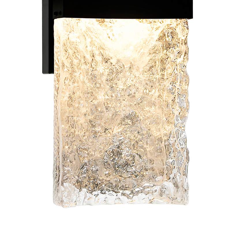 Image 3 Lava 20" High Black LED Wall Sconce more views