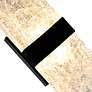 4_Lava 20" High Black LED Wall Sconce more views