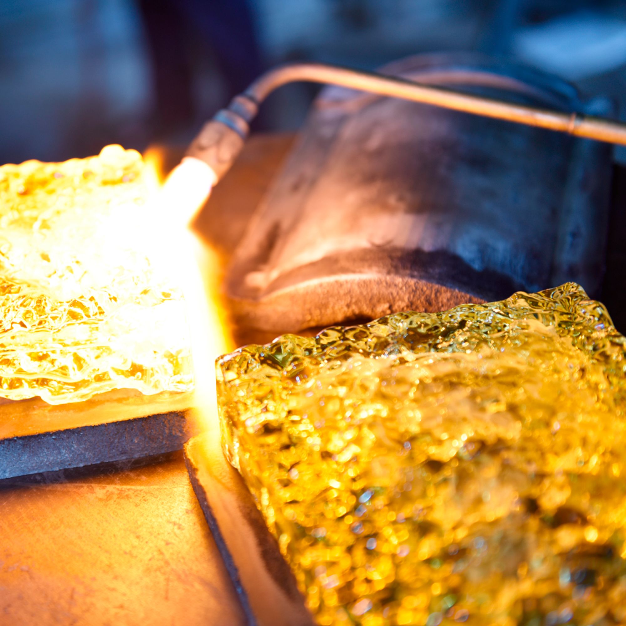 Lava 6" Wide Black and Clear Crystal LED Mini Pendant