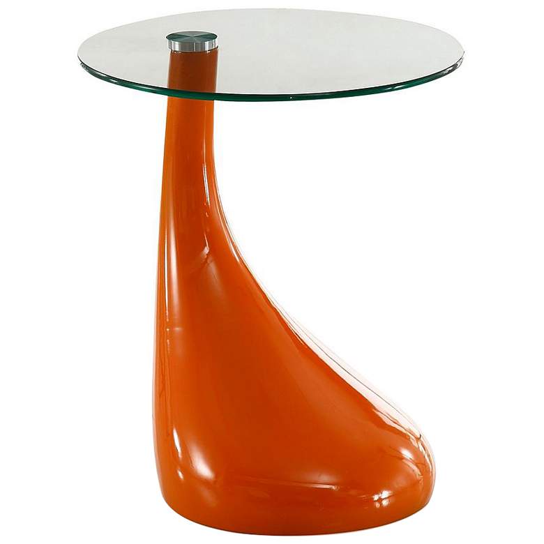 Image 1 Lava Accent Table in Orange