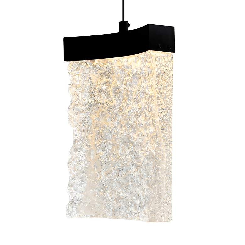 Image 2 Lava Integrated LED Black Mini Pendant more views