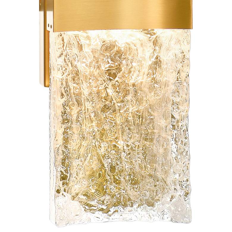 Image 4 Lava Integrated LED Brass Wall Light more views