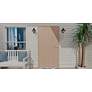 3_Lavalier 1-Light Mottled Black Outdoor Wall Lantern more views