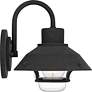 6_Lavalier 1-Light Mottled Black Outdoor Wall Lantern more views