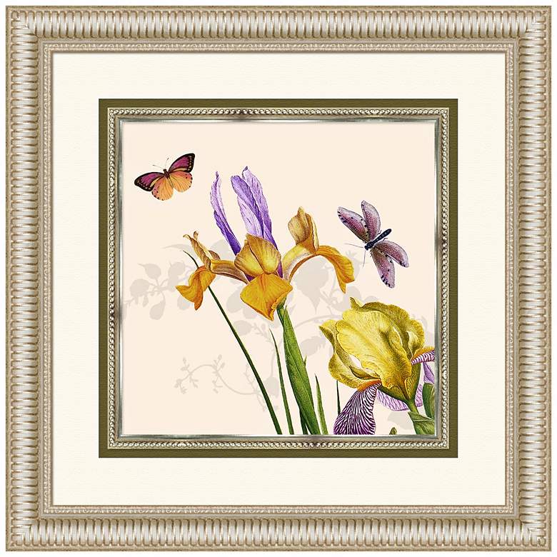 Image 1 Lavender Love I 19 1/4 inch High Butterfly Wall Art