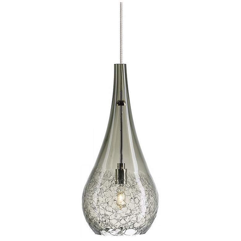 Image 1 Lavin Seguro Satin Nickel-Smoke Mini Pendant