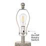 5_Lavinia 24 1/2" High Carved Stone Motif Table Lamp more views