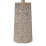 6_Lavinia 24 1/2" High Carved Stone Motif Table Lamp more views