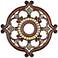 Lavonia 23 1/2" Wide Palatial Bronze Ceiling Medallion