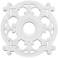 Lavonia 23 1/2" Wide White Ceiling Medallion