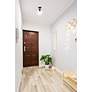 3_Lawrence 1 Lt Black And Clear Glass Flush Mount more views