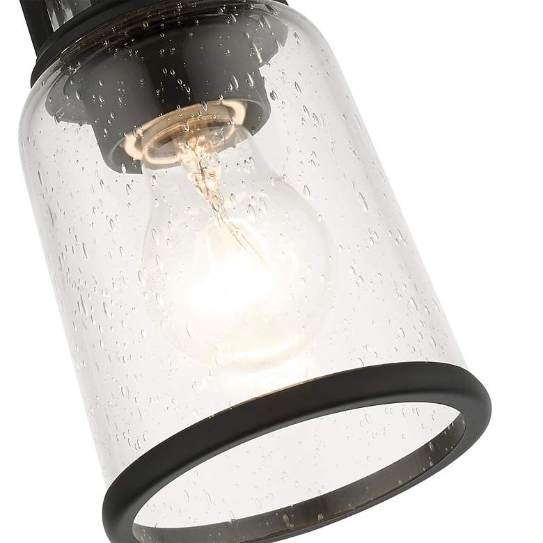 Image 6 Lawrenceville 1 Light Black Flush Mount more views
