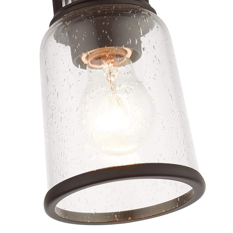 Image 6 Lawrenceville 1 Light Bronze Flush Mount more views