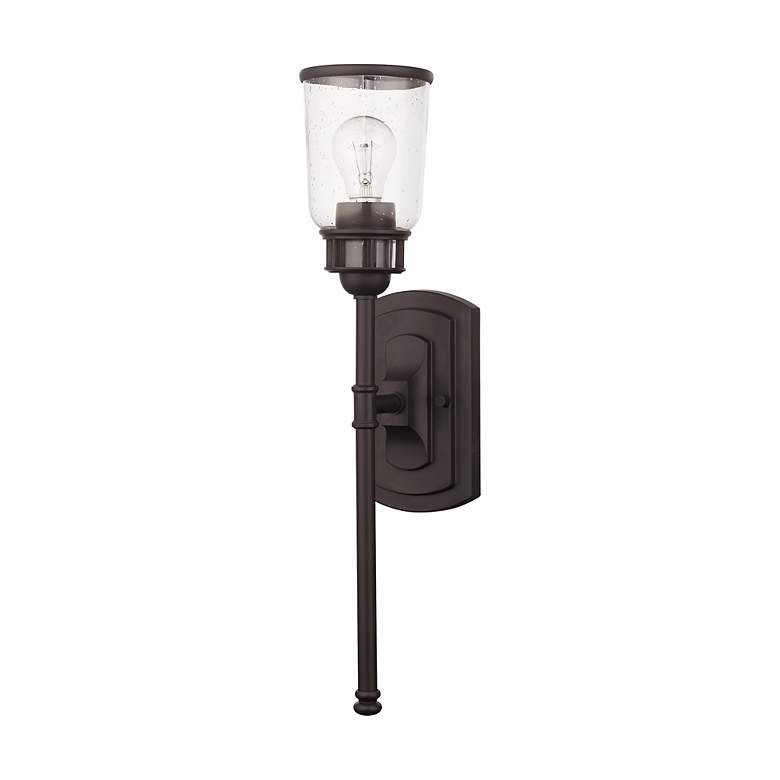 Image 3 Lawrenceville 1 Light Bronze Single Sconce more views