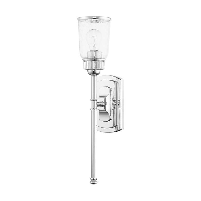 Image 3 Lawrenceville 21" High Polished Chrome Wall Sconce more views