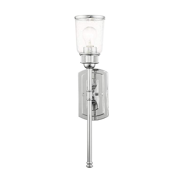 Image 4 Lawrenceville 21" High Polished Chrome Wall Sconce more views