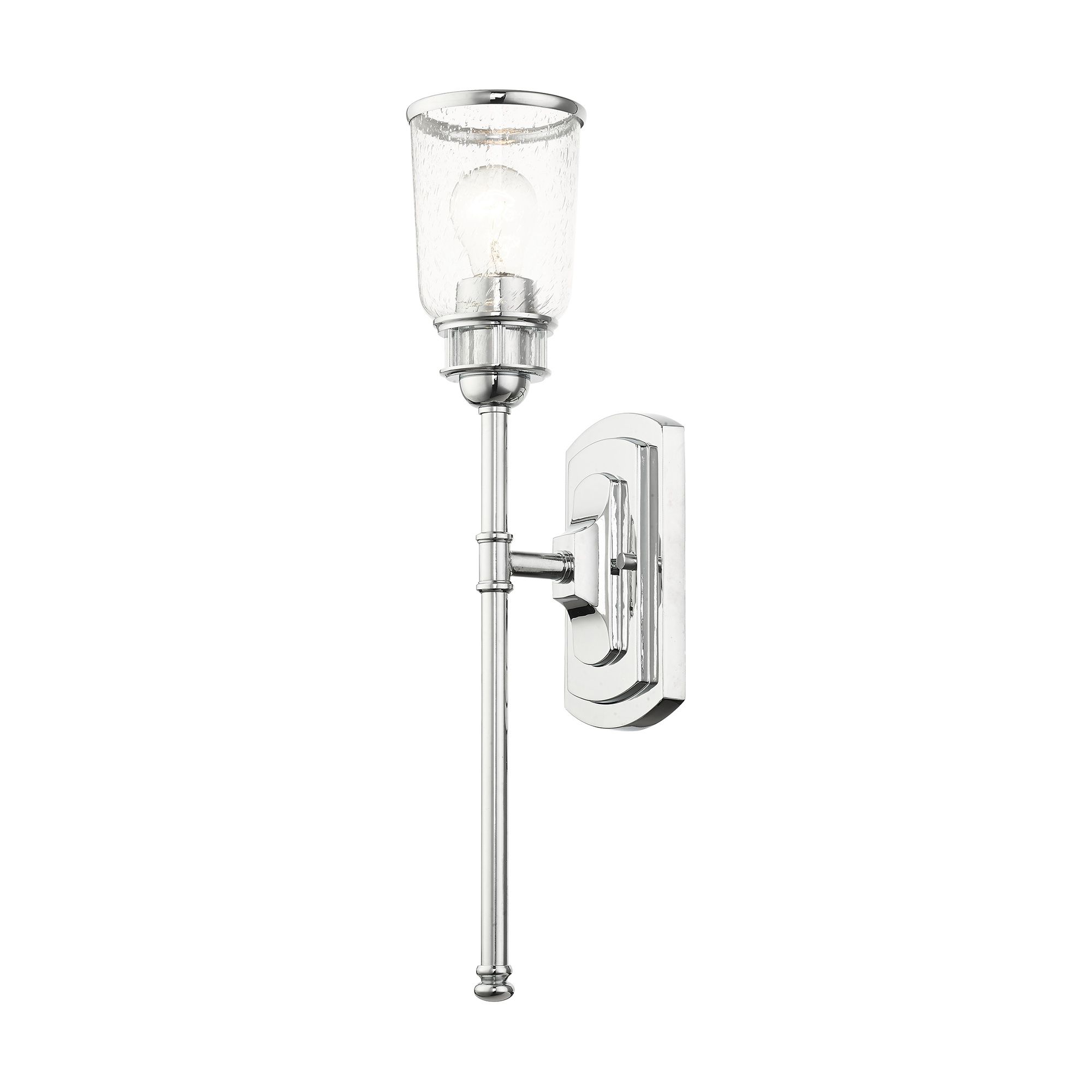 Image 6 Lawrenceville 21" High Polished Chrome Wall Sconce more views