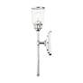 7_Lawrenceville 21" High Polished Chrome Wall Sconce more views