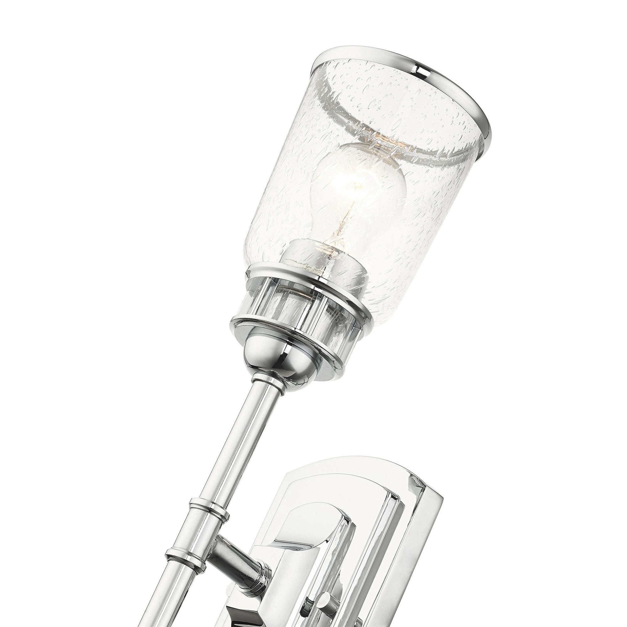 Lawrenceville 21" High Polished Chrome Wall Sconce