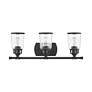 4_Lawrenceville 23 1/2" Wide Black 3-Light Bath Light more views