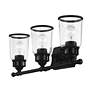 6_Lawrenceville 23 1/2" Wide Black 3-Light Bath Light more views